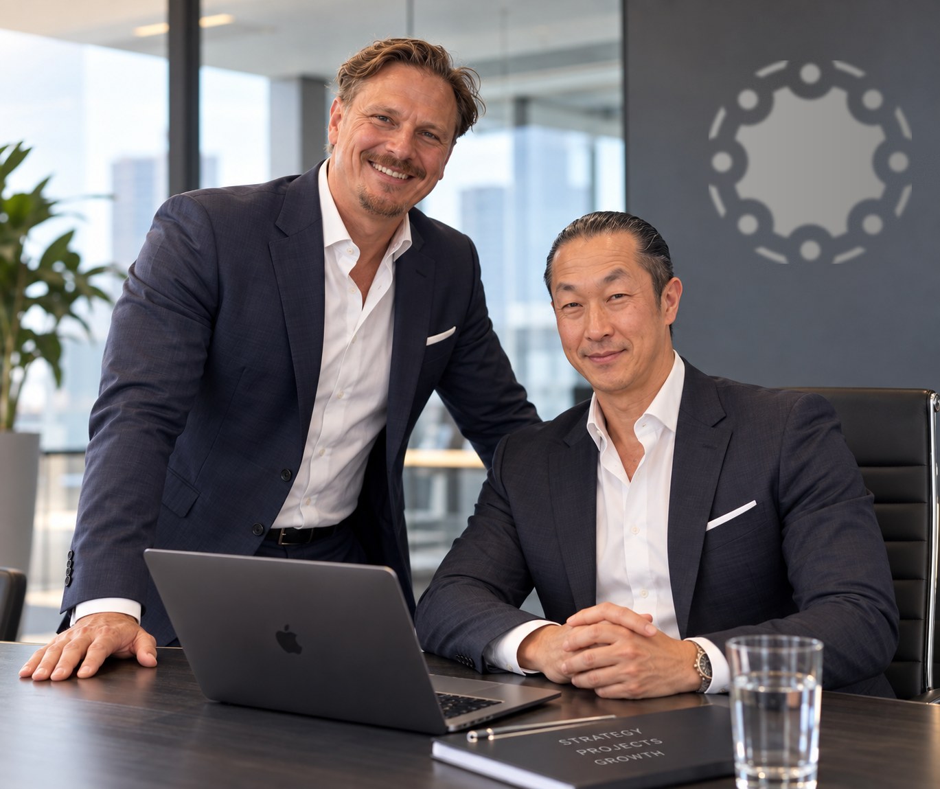 Leopold Feiler and Steve Tian, co-founders of AISIVEN ECOMI